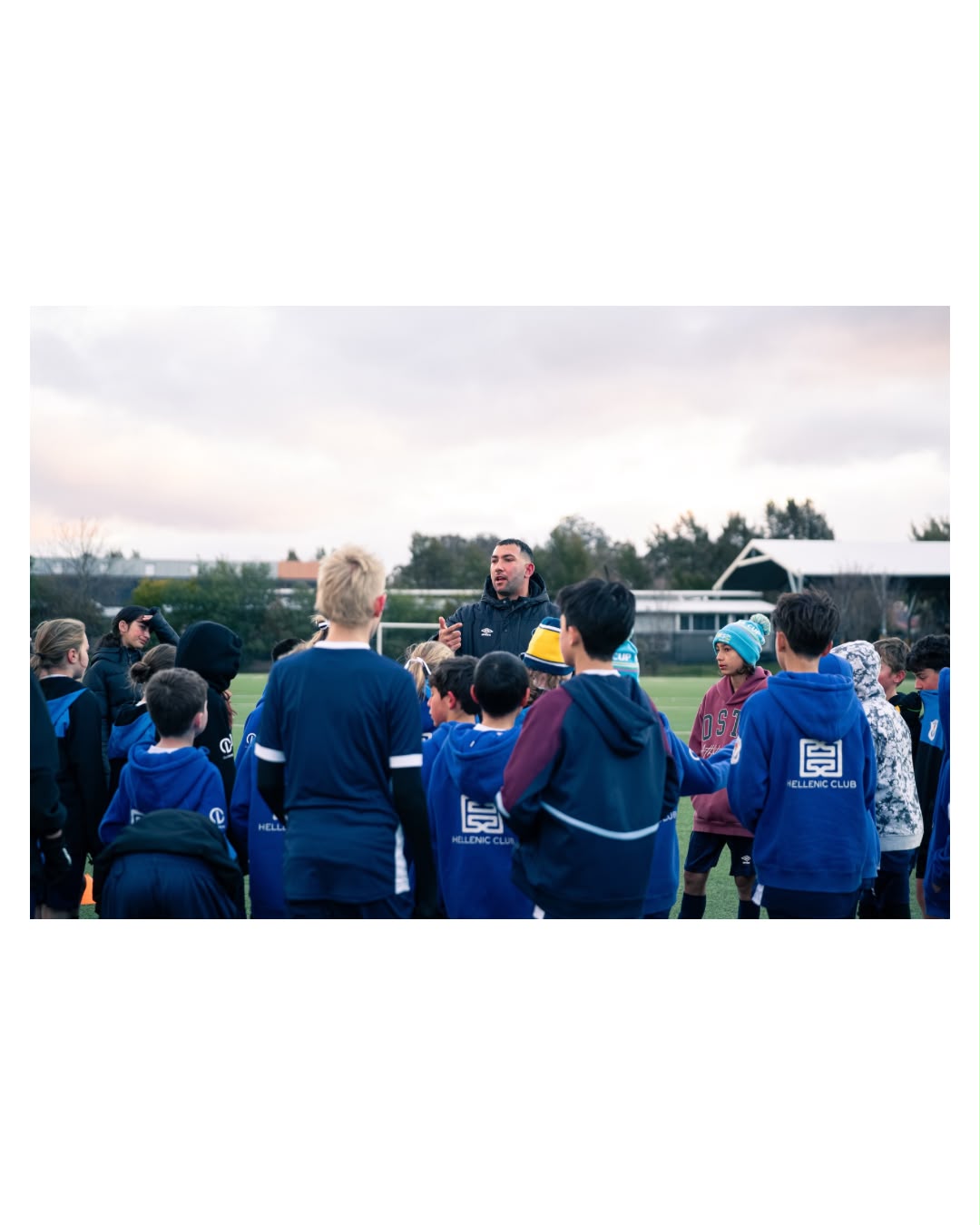 GT Football Academy training session