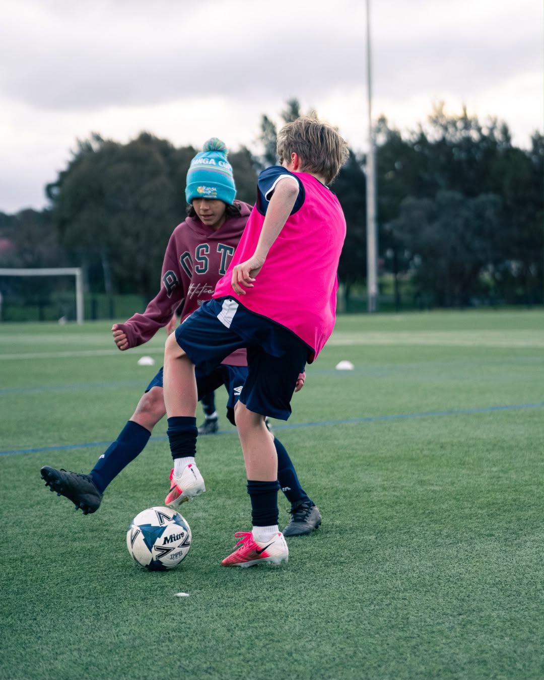 GT Football Academy training session