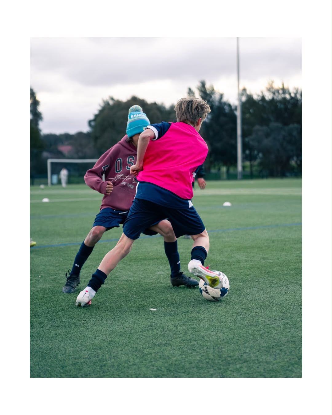 GT Football Academy training session