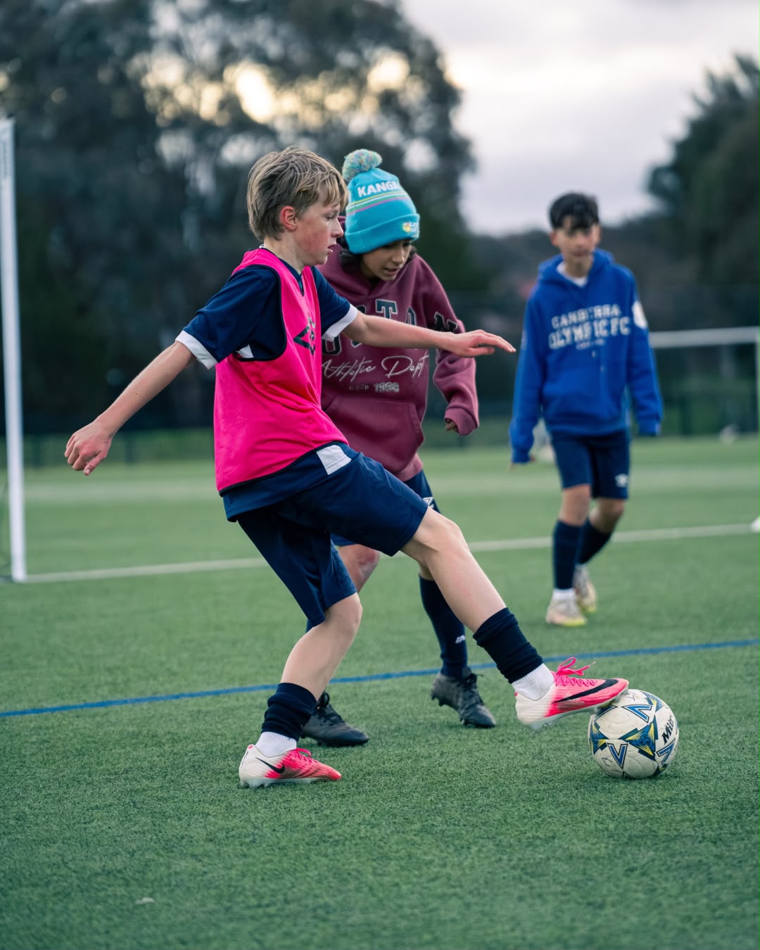 GT Football Academy training session