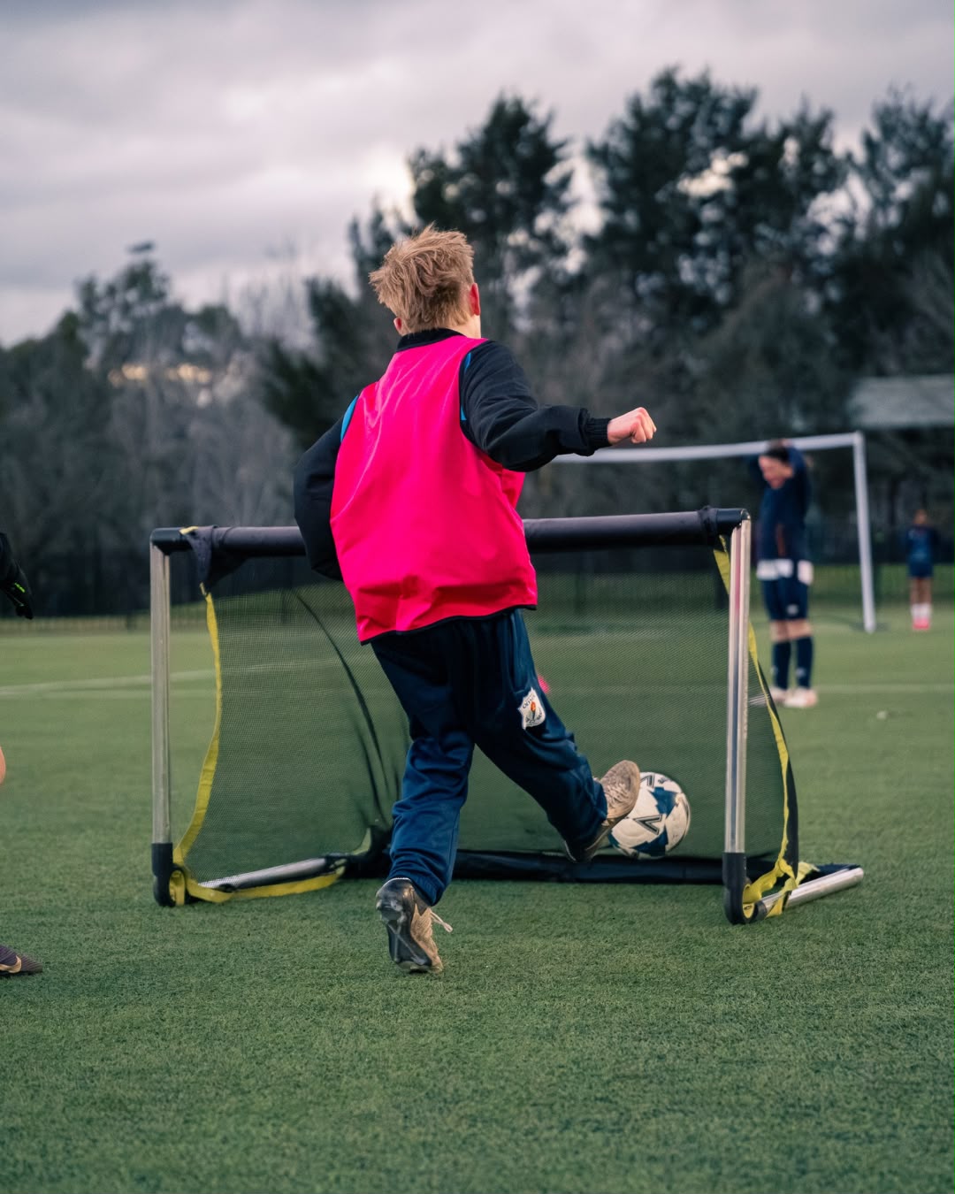 GT Football Academy training session