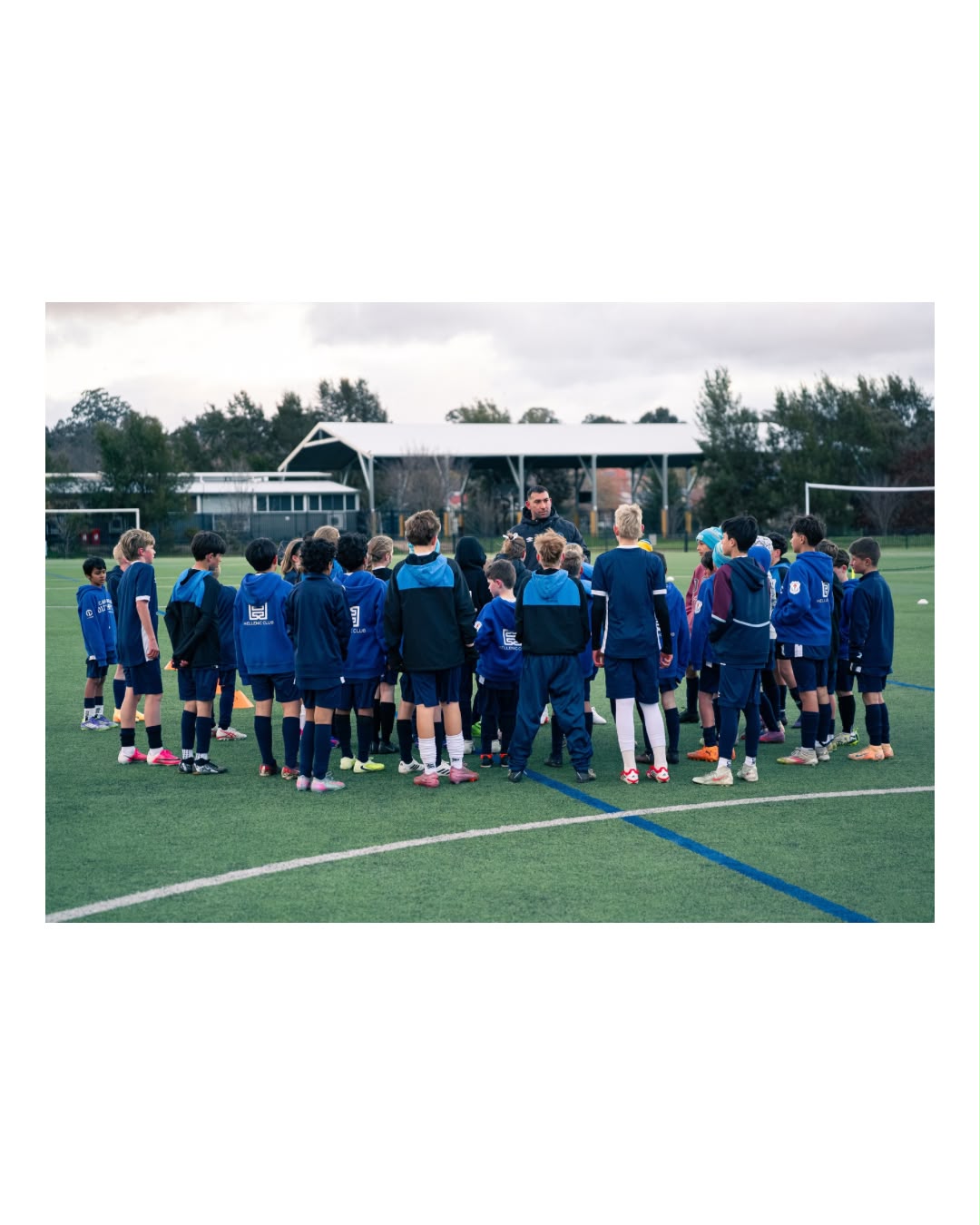 GT Football Academy training session