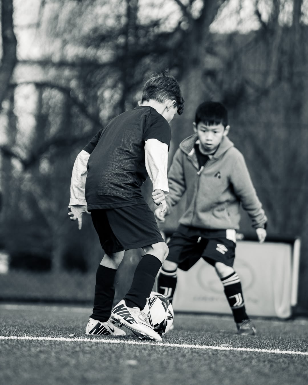 GT Football Academy training session