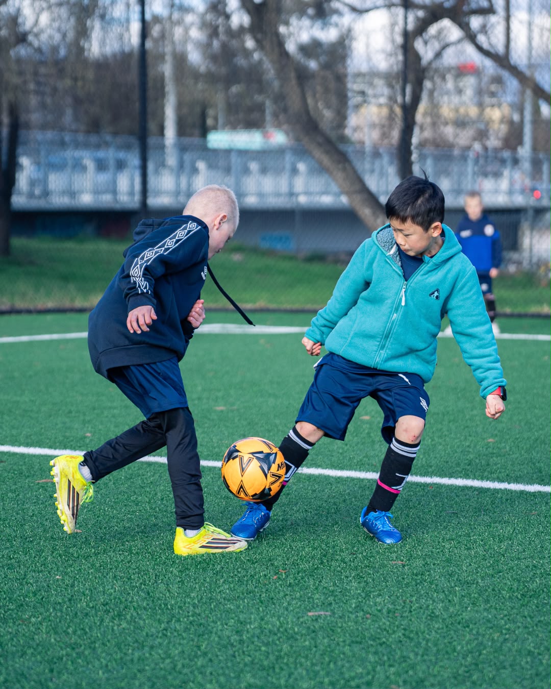 GT Football Academy training session