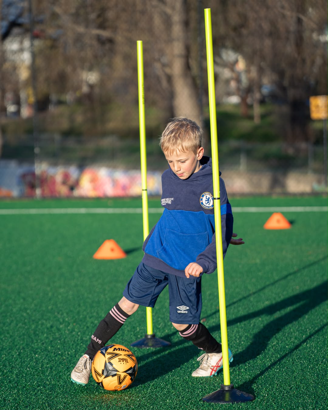 GT Football Academy training session