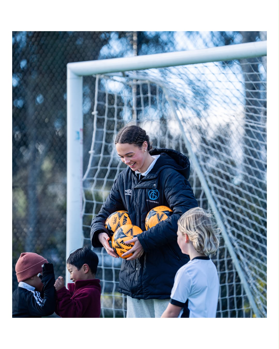 GT Football Academy training session