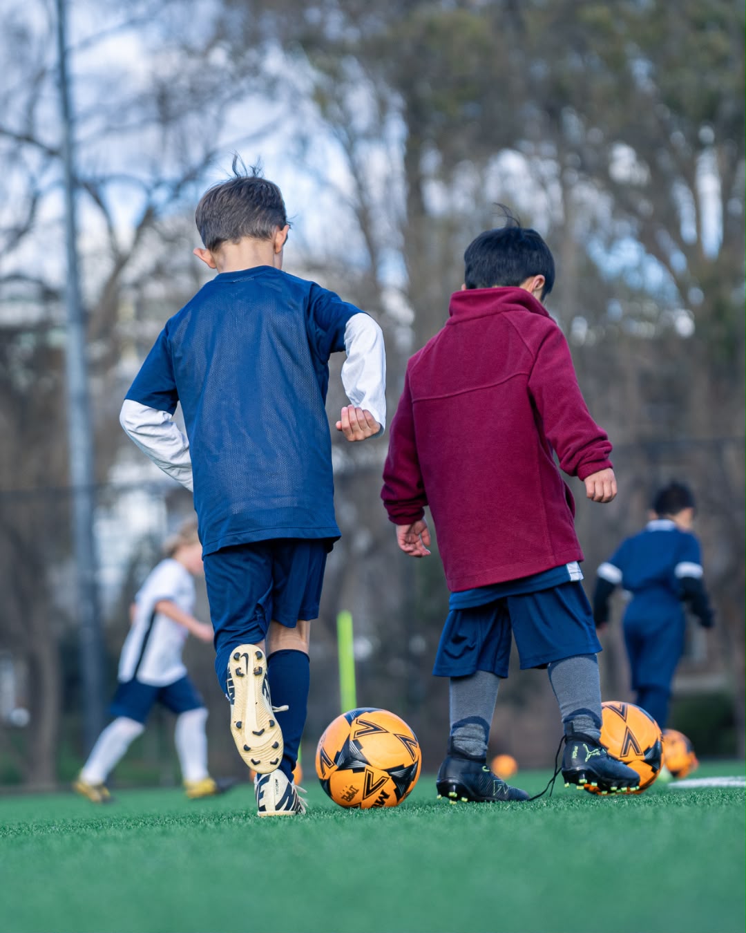 GT Football Academy training session