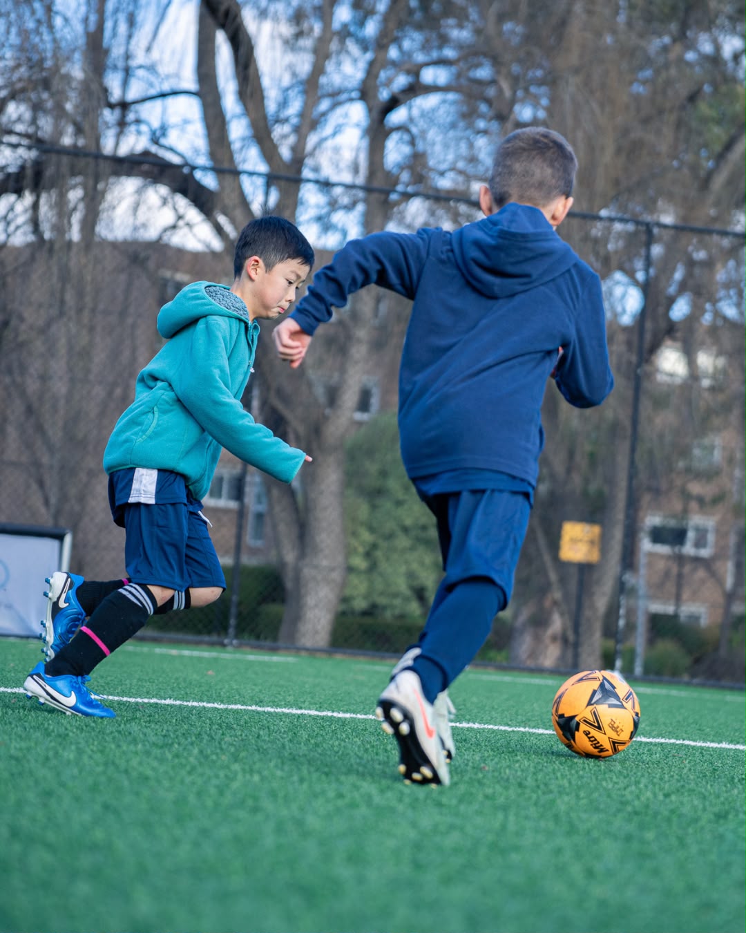GT Football Academy training session