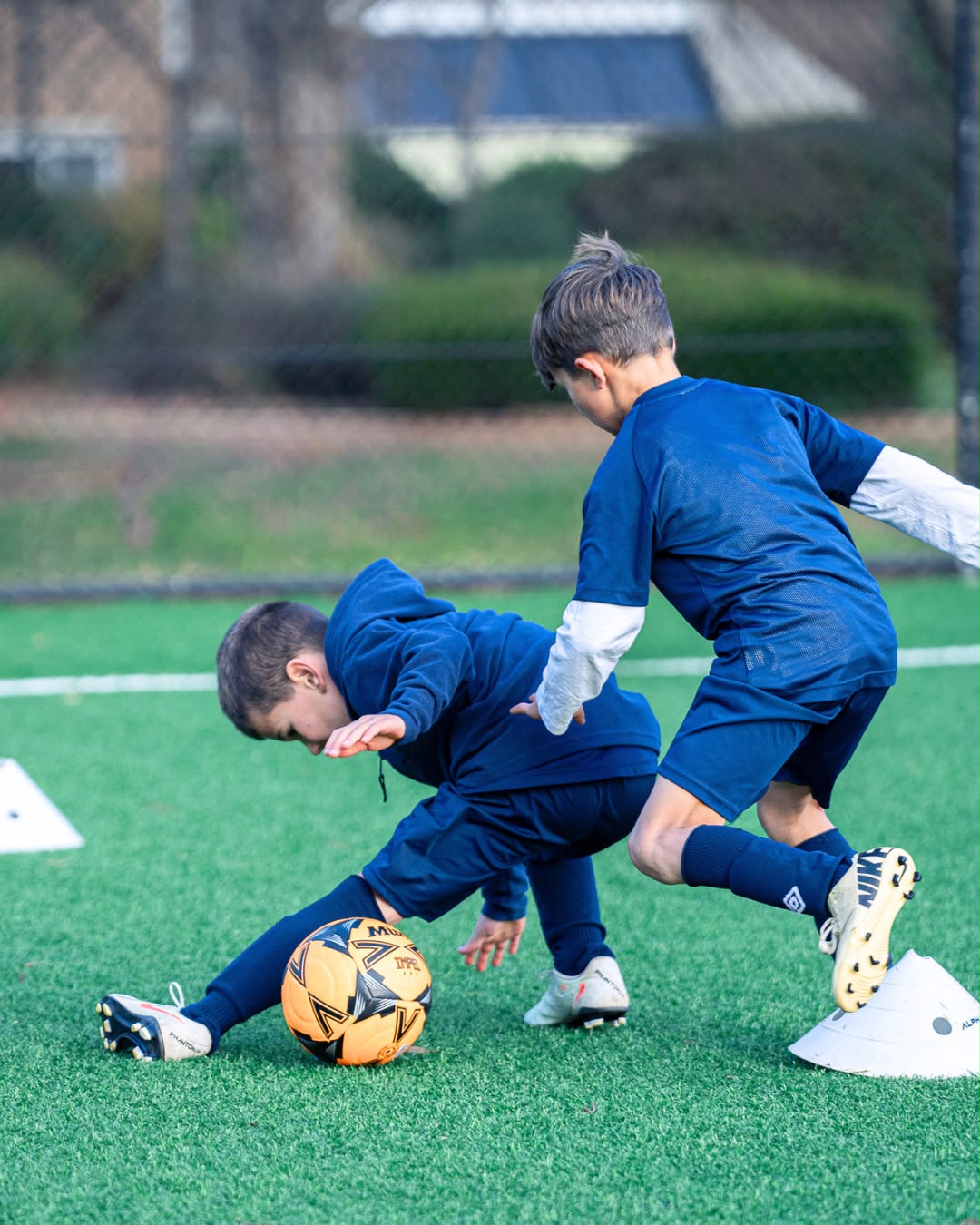 GT Football Academy training session