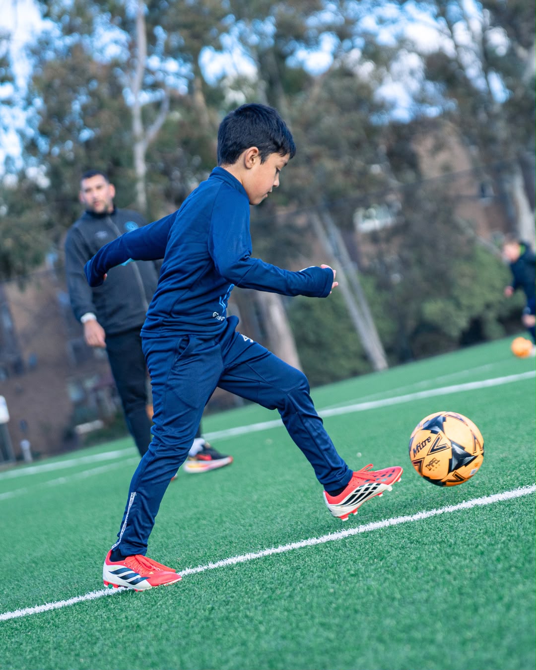 GT Football Academy training session