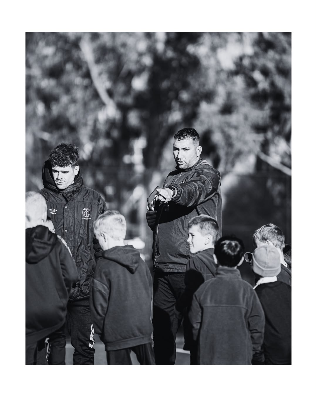 GT Football Academy training session