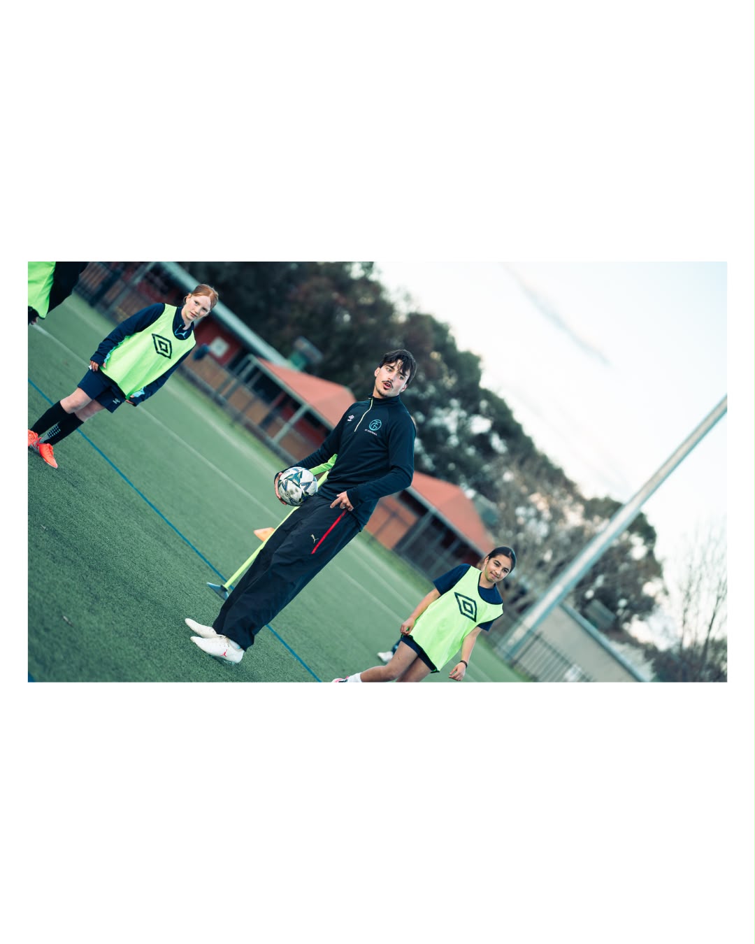 GT Football Academy training session