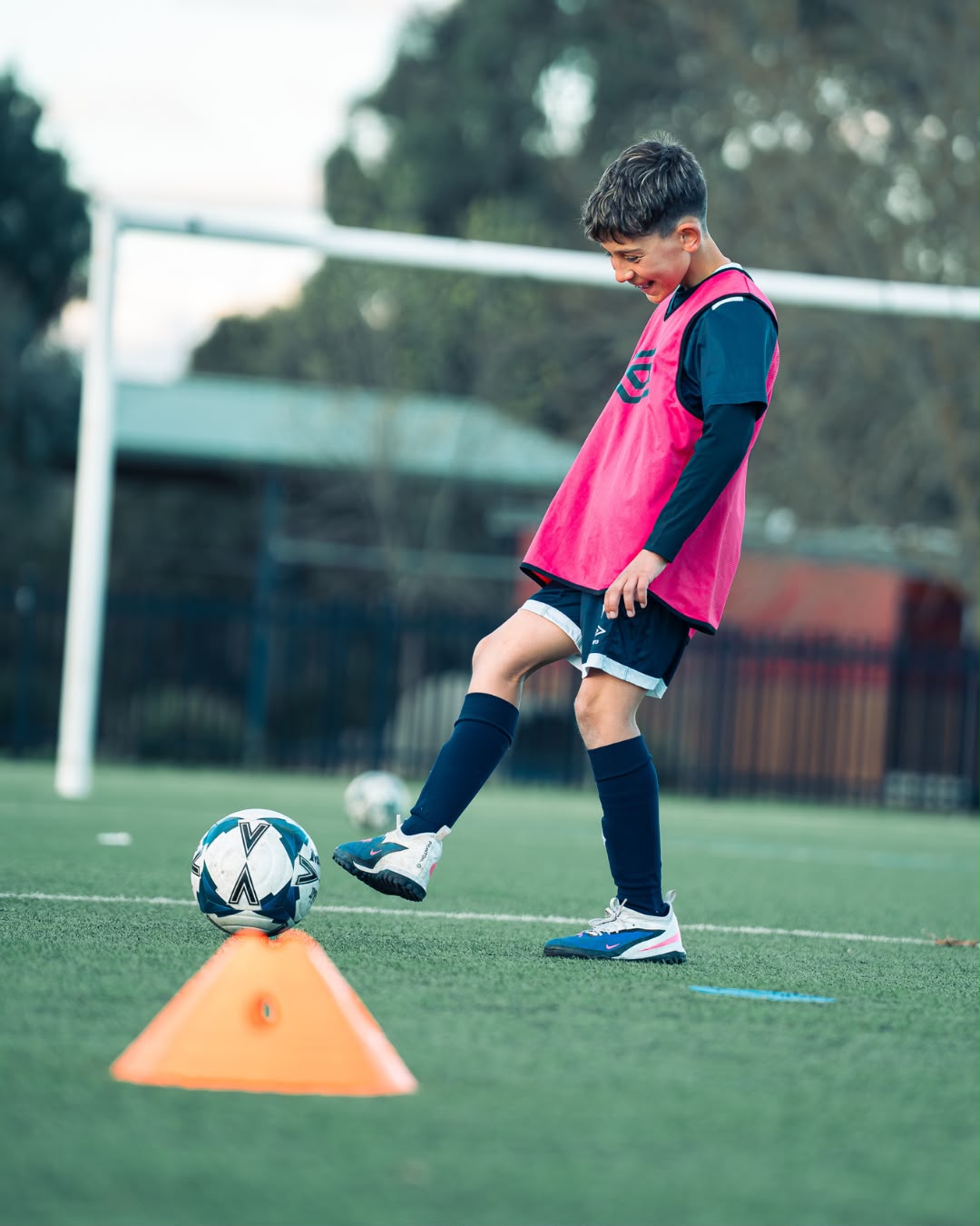 GT Football Academy training session