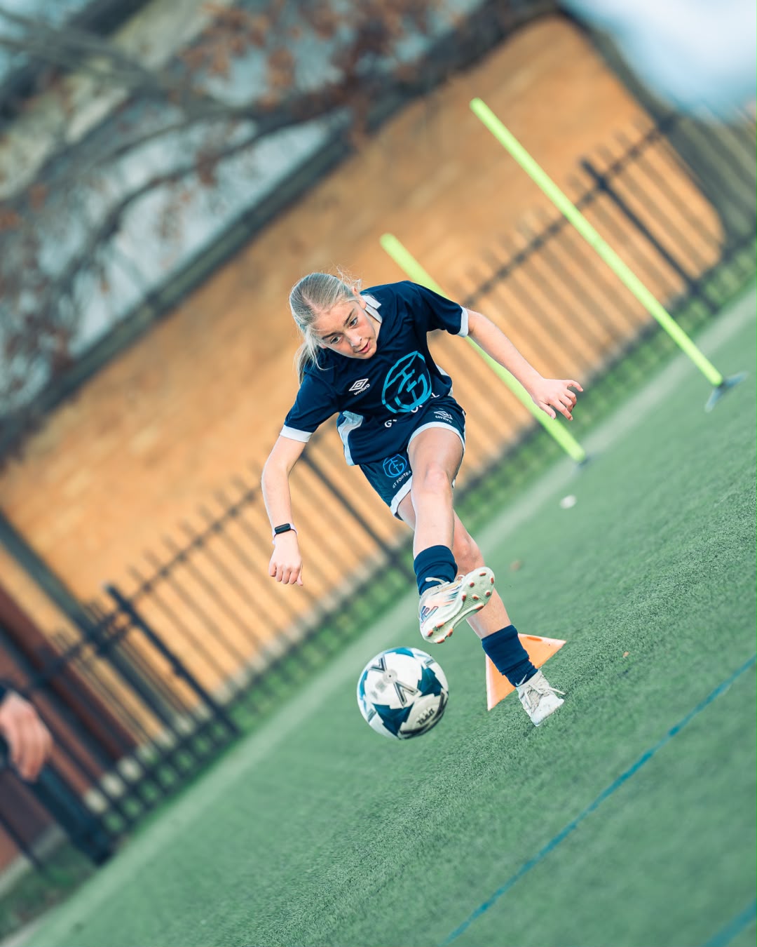GT Football Academy training session