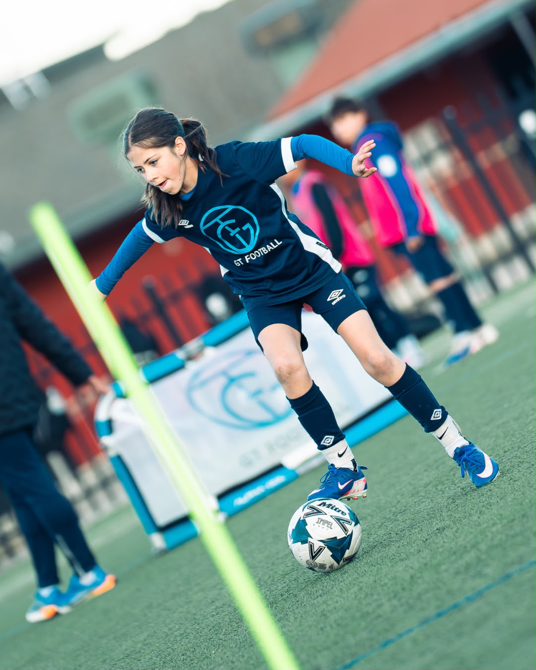 GT Football Academy training session