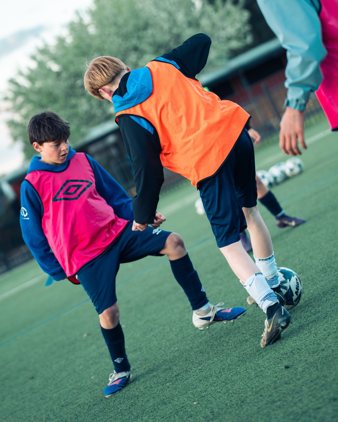 GT Football Academy training session