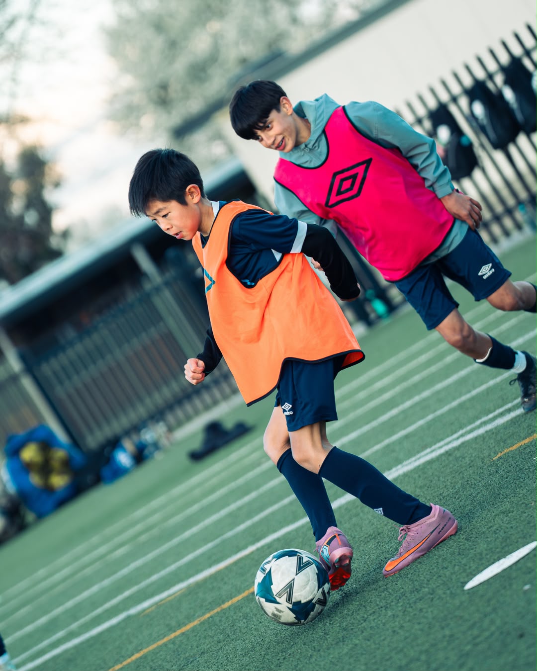 GT Football Academy training session