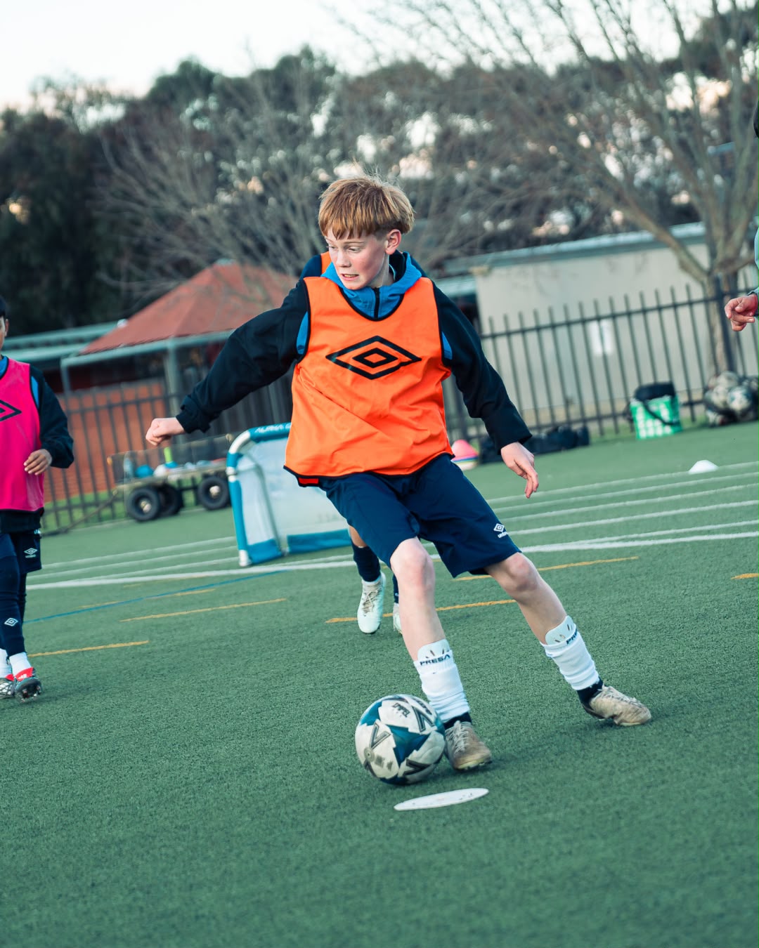 GT Football Academy training session