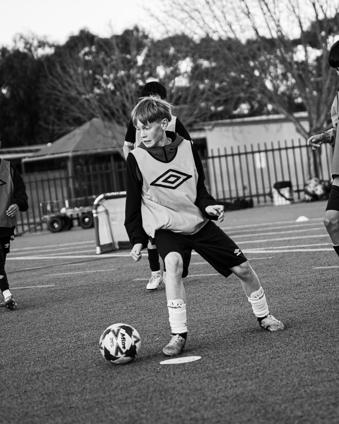 GT Football Academy training session