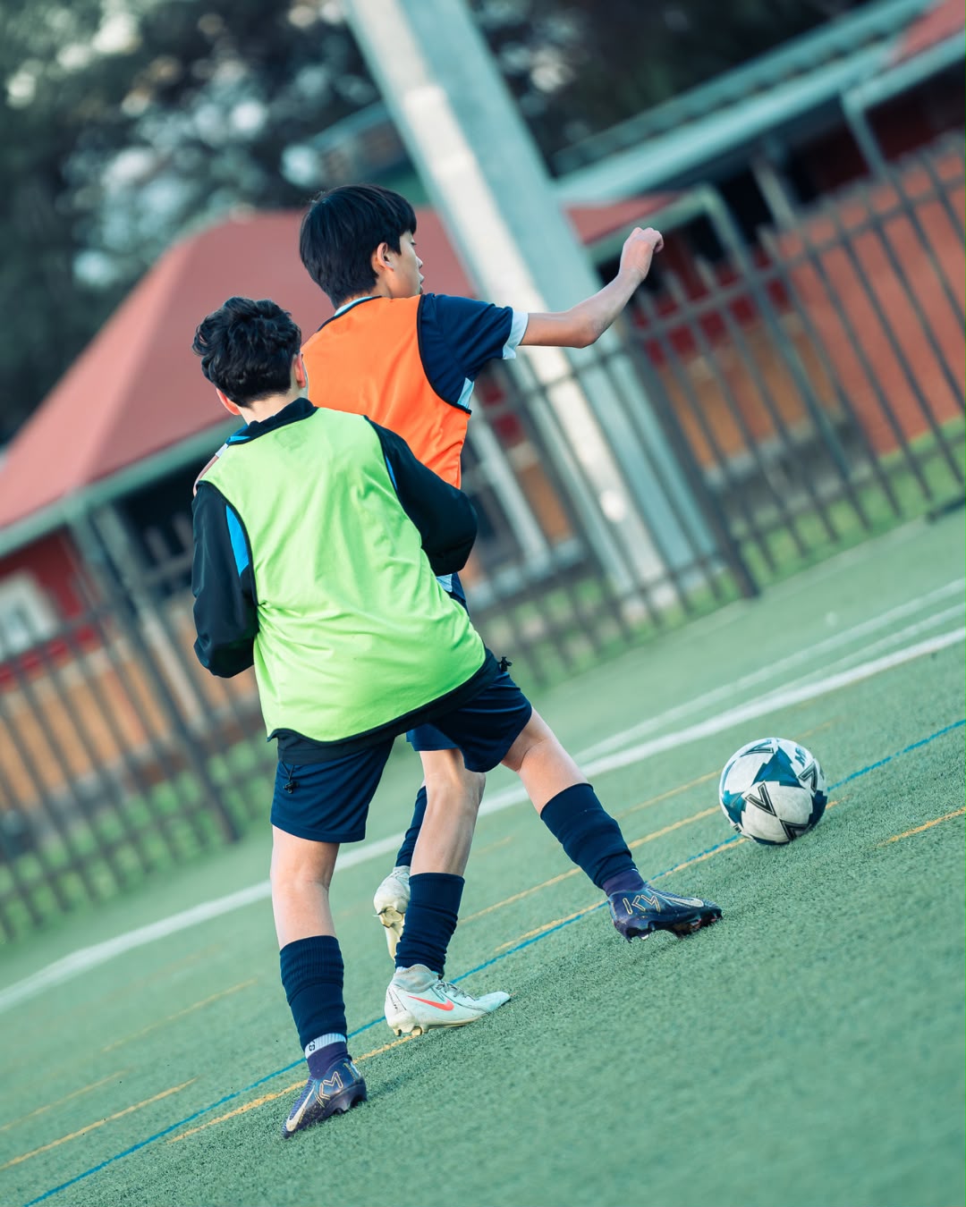 GT Football Academy training session